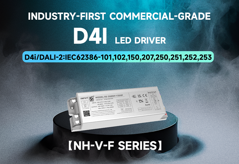 The GAINEX family NH-V D4i，makes commercial lighting smarter